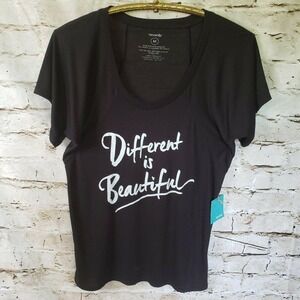 Sevenly Womens graphics T Different is Beautiful M